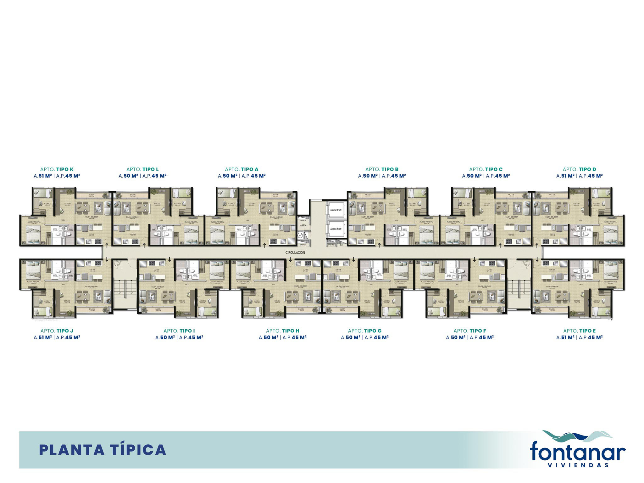 PLANTA TÍPICA FONTANAR